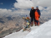 Raimund und Norbert am Gipfel vom Stok Kangri